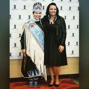 Norma with Miss Indian World 2016 Danielle Ta'Sheena Finn