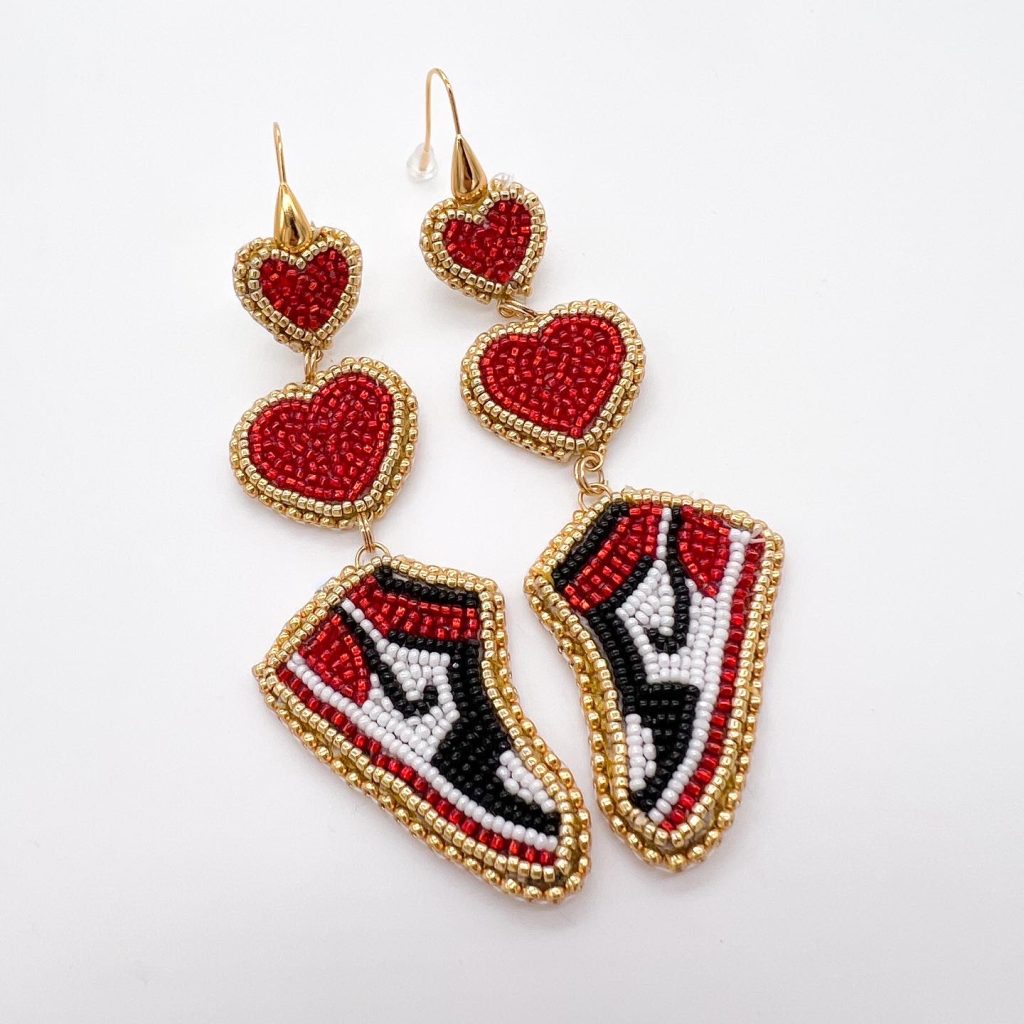 Rezilient Soles sneaker earrings